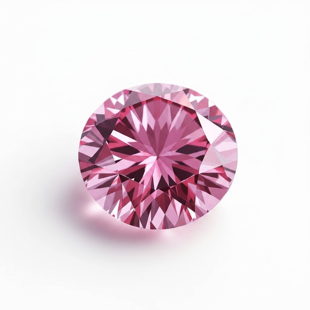 Moissanite Pink 0.80 ct.