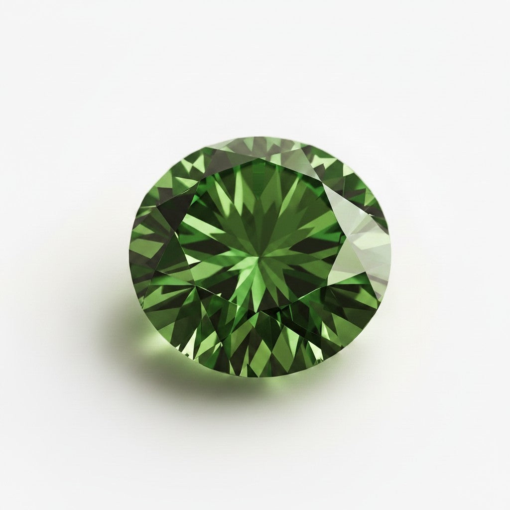 Moissanite Green 0.80 ct.
